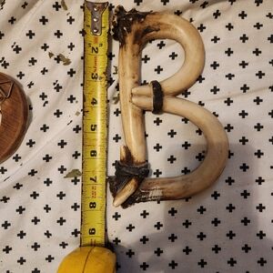 Hobby Lobby Rustic Cream and Brown Letter B Decor